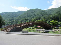 道の駅 奈良井木曽の大橋の写真