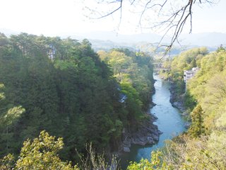 天龍峡の写真